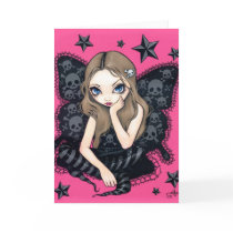 "Skulls and Stars" Greeting Card