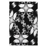 Skulls Black & White stationery