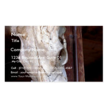Skulls Bones Horns Cows Business Cards