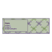 Skulls Business Card