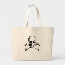 skulls canvas bags