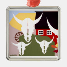 Skulls Christmas Ornament