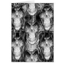 Skulls Greeting Card