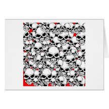 SKULLS GREETING CARDS