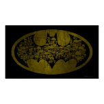 Skulls in Bat Symbol posters
