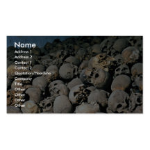 Skulls in Mount Sinai, Middle East Business Card Templates