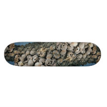 Skulls in Mount Sinai, Middle East Skate Board