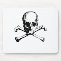 skulls mouse mat