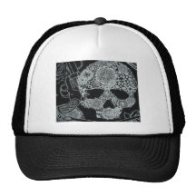 SKULLS N STRAPS HATS