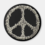 Skulls Of Peace Magnets