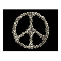 Skulls Of Peace Post Cards