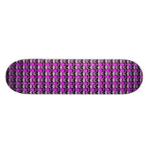 Skulls - Pink Skate Board Decks
