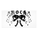 Skulls Rock Custom Photo Card