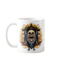 Skulls, Vampires and Bats customizable by Al Rio. Coffee Mug