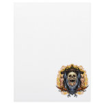 Skulls, Vampires and Bats Gothic Design by Al Rio letterhead