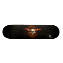 SkullWing II Skateboard Deck