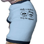 Skully & Skullette Logo Tee pet clothing
