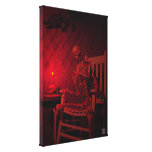 "Skully"  the Rocking Skeleton Gallery Wrap Canvas