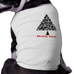 Skully Xmas Tree Pet Shirt