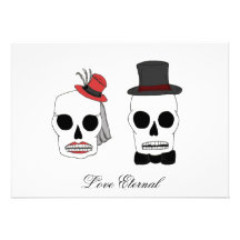 Skully's Wedding Invitations 2, Love Eternal
