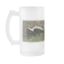 Skunk Behaviour Frosted Beer Mug