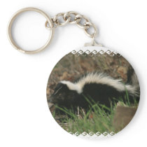 Skunk Behaviour  Keychain
