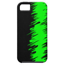 SKUNK blk/grn iPhone 5 Case