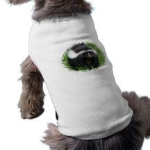 Skunk Photo Dog Shirt