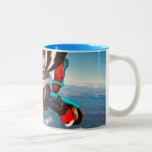 Skunk Skydiver Mugs