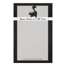 Skunk Stationery