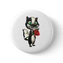 skunk with rose buttons