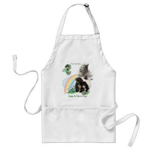 Skunks, Leprechauns and the "Luck Of The Irish" Apron