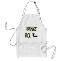 Skunks Rock! Apron