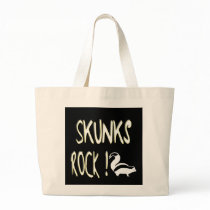 Skunks Rock! Tote Bag