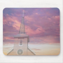 Sky and Chuch Mouse Pad