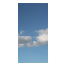 Sky and Clouds. Picture Card