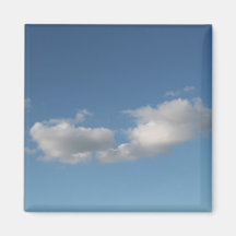 Sky and Clouds. Refrigerator Magnets