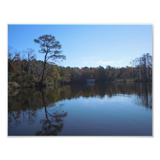 Sky and Water Reflections Photo