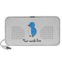 Sky blue penguin speaker