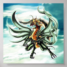 Sky Dragon Print