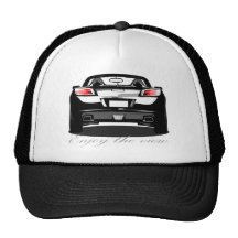 Sky "Enjoytheview." Mesh Hat