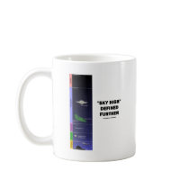 "Sky High" Defined Further (Atmosphere) Mug