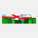 sky & hills bumper sticker