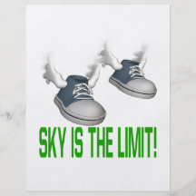 Sky Is The Limit Flyer Design