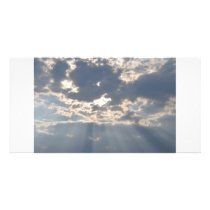 Sky Light Customized Photo Card