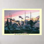 Sky of Lights Grand Isle LA Print