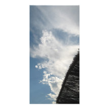 sky photo card template