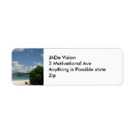 Sky, Sun and Sea Return Address Labels