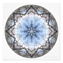 Sky-Trees Mandala Invite by Zen Moments