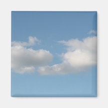 Sky with Clouds. Magnet